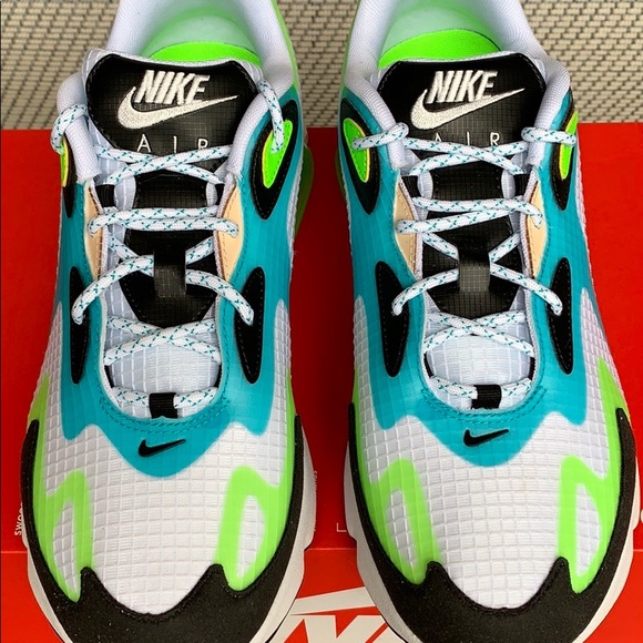 • NIKE AIR MAX 200 SE white/black-electric green M - Picture 14 of 16